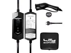 Carregador Portátil Lity para Carro Elétrico Eco Power Bivolt 3,5WK - 3