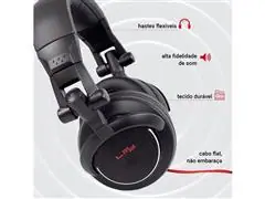 Headphone de Estúdio com Drivers de 50mm Lity Q10 - 1