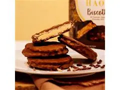 Biscottino com Chocolate 56% Haoma Linha Stevia 168G - 3
