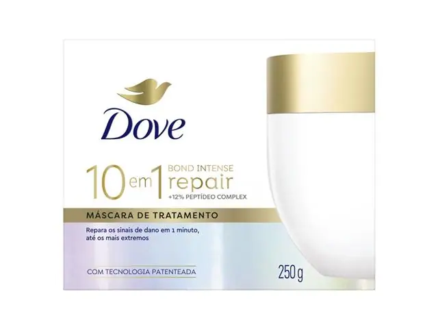 Máscara de Tratamento Dove Bond Intense Repair Caixa 250g