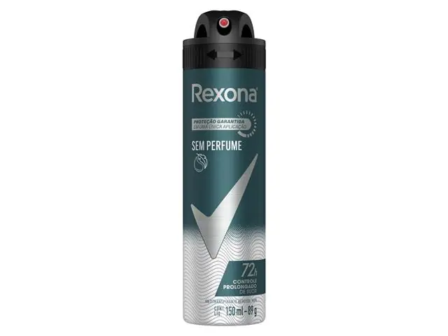 Desodorante Aerossol sem Perfume Rexona Men 150ml