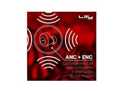 FONE BLUETOOTH BUD – ANC INTELIGENTE | 34H | 2 MIC (T14A - AZUL) - 5