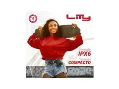 Caixa Bluetooth 10W 8hs SD Card - Preta (B13P) - 4