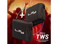 Caixa Bluetooth Karaokê c/2 Mic 80W (B15M) - 5