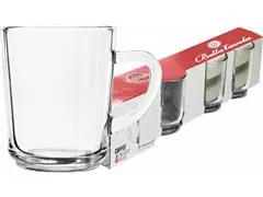 Conjunto com 4 Canecas para Café 250ml