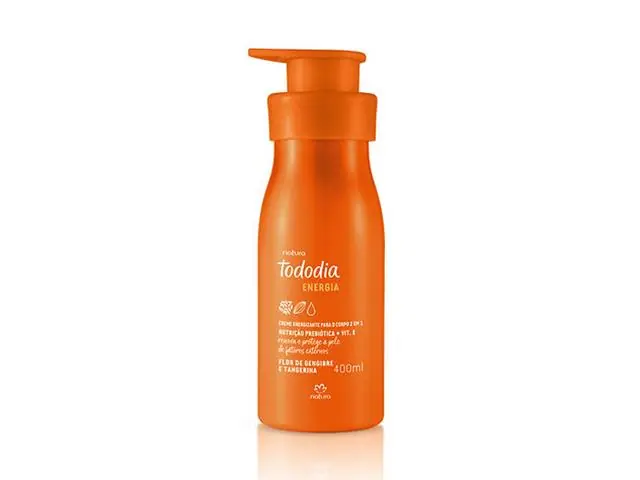 Creme Energizante Corporal 2 em 1 Natura Tododia Energia 400ml