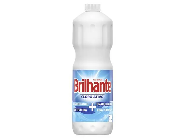 Água Sanitária Brilhante Cloro Ativo 1L