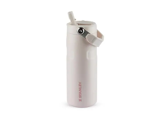 Garrafa Térmica Aerolight Flip Straw Rose Quartz 473ml
