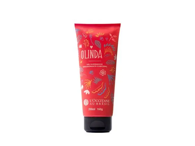 Gel Iluminador Desodorante Corporal L'Occitane au Brésil Olinda 200ml