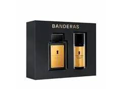 Kit Banderas The Golden Secret Perfume Masculino EDT + Desodorante - 0