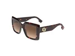 Oculos Sol Colcci Sabrina Demi Marrom Brilho/L Marrom Degr - 0