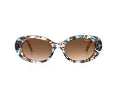 Oculos Sol Colcci Bella Marrom Demi C/Azul L Marrom Degr - 1