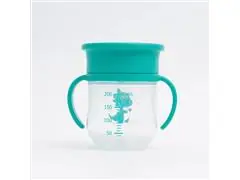 Copo de Treinamento 360° Leo com Alça e Tampa 200ml Petit Piá - 3