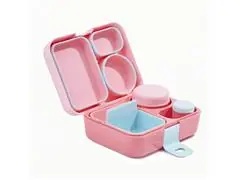 Lancheira Bento Box Coral Thermos - 1