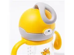 Copo Infantil Tritan com Alça Removível e Canudo Sol 220ml Petit Piá - 2