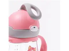 Copo Infantil Tritan com Alça Removível e Canudo Lia 220ml Petit Piá - 3