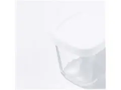 Kit 4 potes de vidro para leite e papinha Branco 150ml Petit Piá - 2