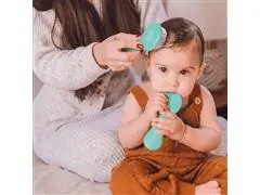 Kit de Cuidados & Higiene Bebê 5 Peças Verde Petit Piá - 1