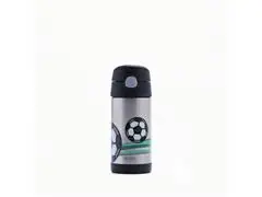 Garrafa Térmica Infantil Funtainer Futebol F401 Thermos 355ml - 0