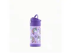 Garrafa Térmica Infantil Funtainer Unicórnio Brilhante Thermos 355ml - 6