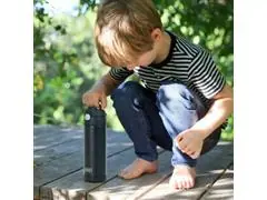 Garrafa Térmica Infantil Funtainer F404 Preta Thermos 470ml - 1