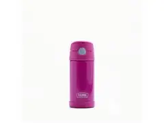 Garrafa Térmica Infantil Funtainer F401 Rosa Thermos 355ml
