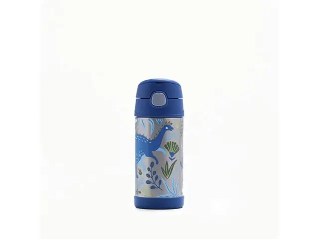 Garrafa Térmica Infantil Thermos Funtainer F401 Dinossauros 355ml