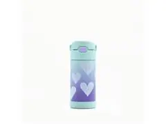 Garrafa Térmica Infantil Funtainer F410 Coração Thermos 355ml