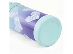 Garrafa Térmica Infantil Funtainer F410 Coração Thermos 355ml - 4