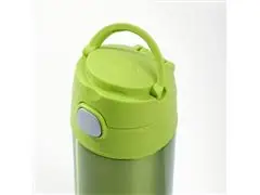 Garrafa Térmica Infantil Funtainer F401 Verde Thermos 355ml - 2