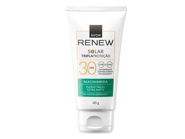 Renew Solar Fluído Facial Extra Matte Fps 30 40g
