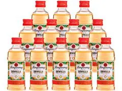 Pack com 12 Miniaturas Gin Tanqueray Flor de Sevilla 50ml