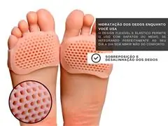 Par de Protetor de Silicone Protege Dedos Gel Gadnic - 3