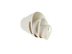 Kit Evo Cesto Cachepot 3 Peças - Marfim - 0