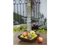 Kit Evo Saladeira Quadrada 3 Peças Imbuia - 2