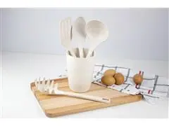 Kit Evo de Utensílios com Suporte 5 Peças Marfim - 1