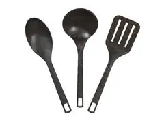 Kit Evo de Utensílios com Travessa 4 Peças - Imbuia