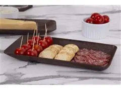 Kit Evo de Utensílios com Travessa 4 Peças - Imbuia - 7