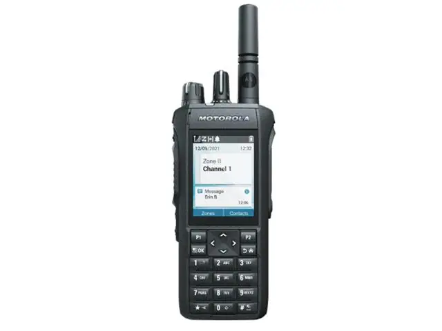 Rádio Portátil Mororola R7 Com Visor Com GPS VHF