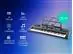 Teclado Musical GADNIC 61 Teclas com Microfone 110V - 1