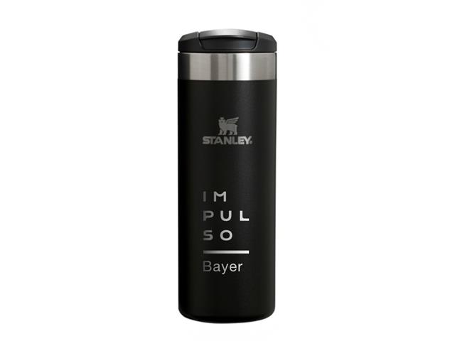 Termo Stanley Impulso Bayer Evolución 16oz (473ml), Black 2.0