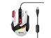 Steren Mouse USB Gamer Ergonómico DPI Blanco - 0