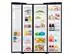 Geladeira Side by Side Samsung 2P FF 585L com Painel   Inox Preto - 2