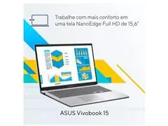 Notebook Asus VivoBook 15 Intel® Core i5 1235U 8GB 512GB SSD 156" FHD - 3