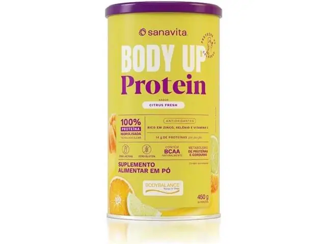 Body Up Protein Citrus Fresh Sanavita 450G