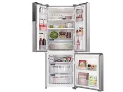 Geladeira French Door Electrolux 3 Portas Frost Free 480L Inox Look - 4