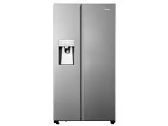 Refrigerador Side By Side Hisense 02 Portas Frost Free 533L Inox 110V - 0