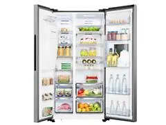 Refrigerador Side By Side Hisense 02 Portas Frost Free 533L Inox 220V - 1