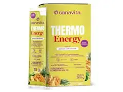 Thermo Energy Stick Abacaxi Com Hortelã Sachê 20 doses Sanavita