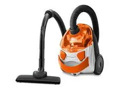 Aspirador de Pó Hepa Turbo 2000, Mondial, Branco/Laranja, 1500W 110V A